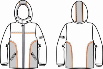 Технический рисунок - Куртка 603